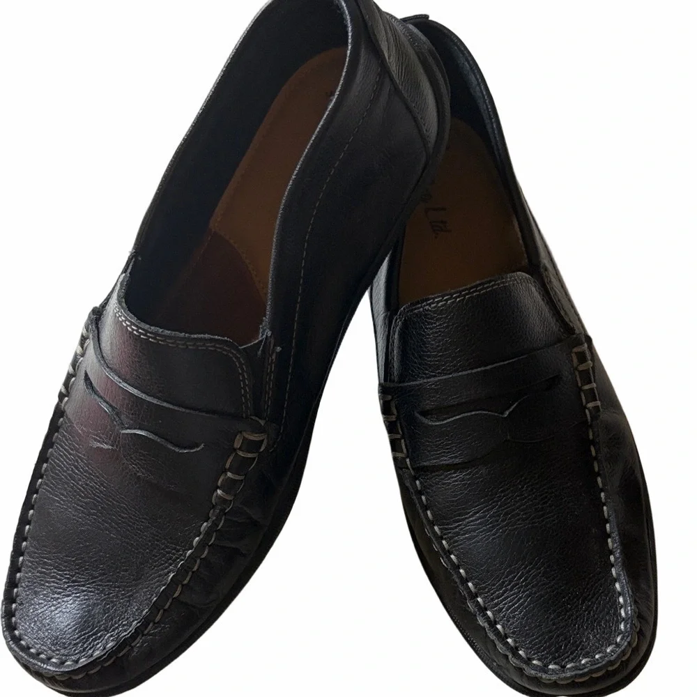Flag Ltd. Memory foam Black Loafers | EUC | Sz 6M
